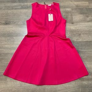 NWT Ted Baker Women's Skater Dress Cocktail Pink